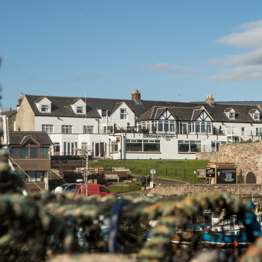Daytime at The Bamburgh Castle Inn