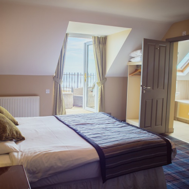Superier Balcony Room at The Bamburgh Castle Inn