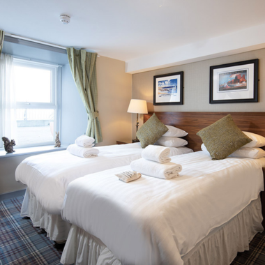 twin Bedroom The Bamburgh Castle Inn