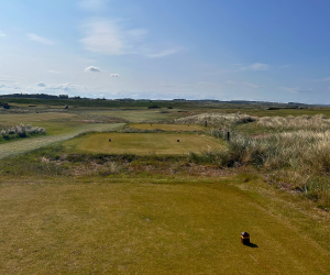 Links golf in Northumberland